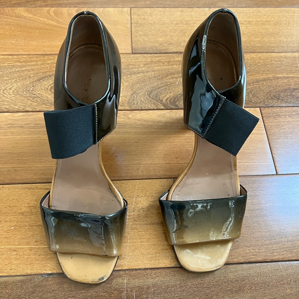 Used Prada shoes from the fashion show